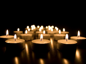 Candles conceptual image.